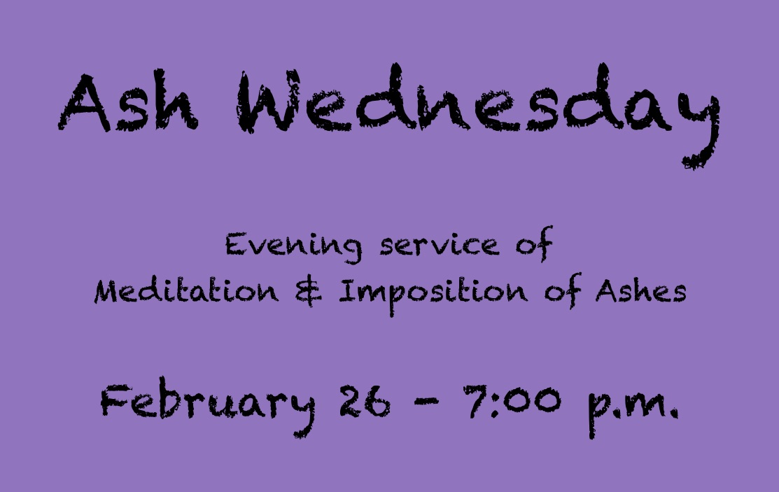 Ash Wednesday