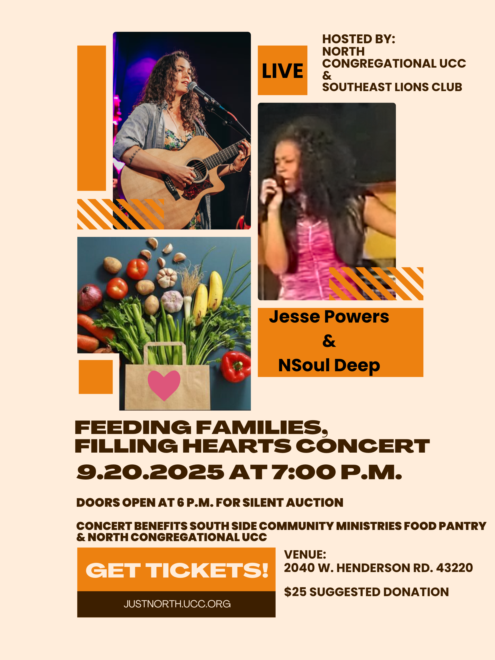 Concert for a Cause September 20th